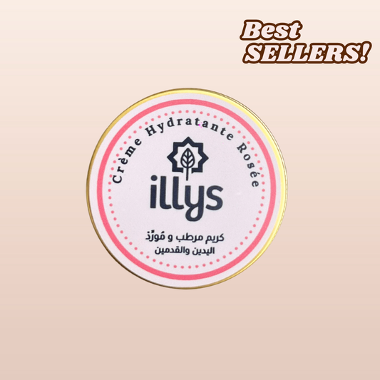 Crème Hydratante Rosée illys – 100 g