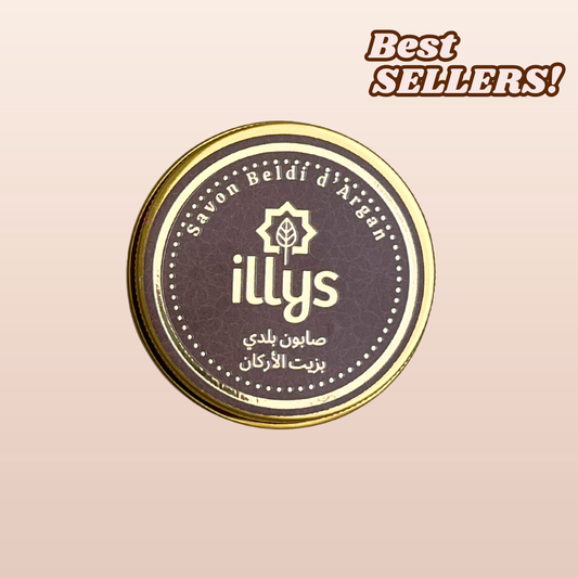 Savon Beldi à l’Huile d’Argan illys – 100g