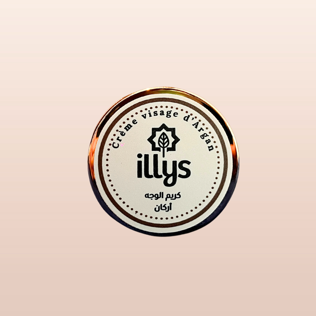 Crème Visage à l’Huile d’Argan illys – 50g