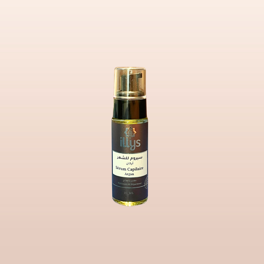Sérum Capillaire Argan illys – Hydratant & Réparateur – 30 ml