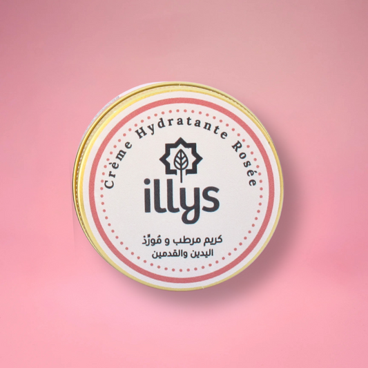 Crème Hydratante Rosée illys – 100 g