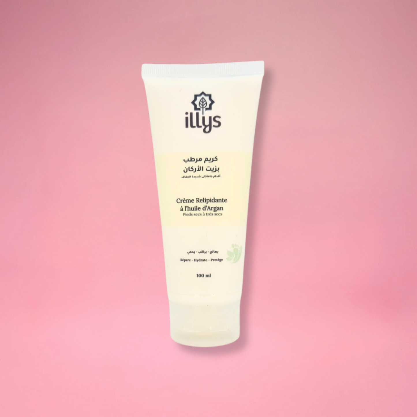 Crème Relipidante à l’Huile d’Argan – Pieds Secs à Très Secs – 100 ml
