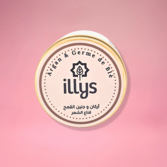 Masque Cheveux Argan & Germe de Blé illys – 200g