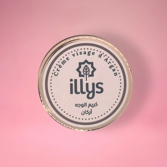 Crème Visage à l’Huile d’Argan illys – 50g