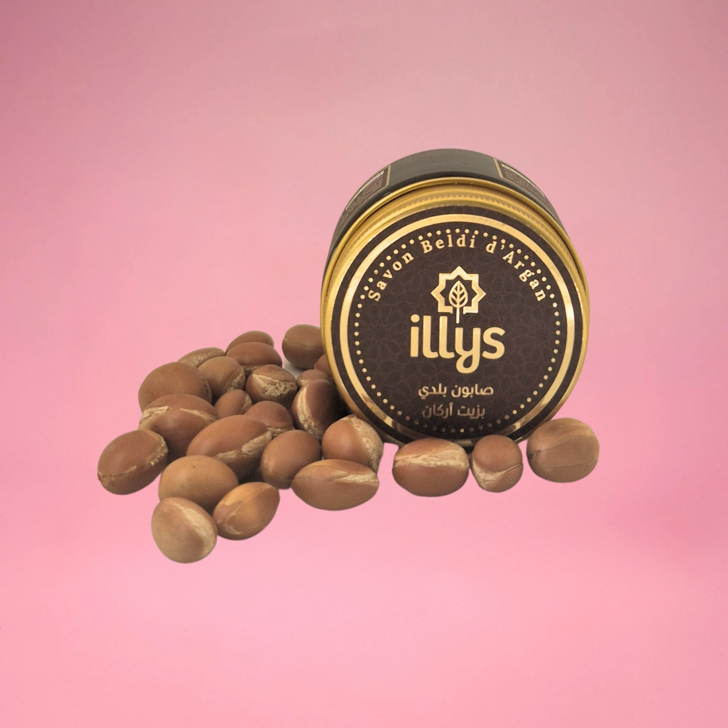 Savon Beldi à l’Huile d’Argan illys – 100g
